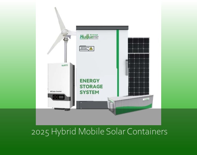 2025 Hybrid Mobile Solar Containers